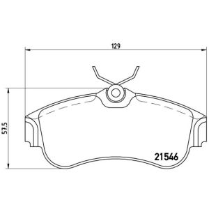 FRONT BRAKE PADS