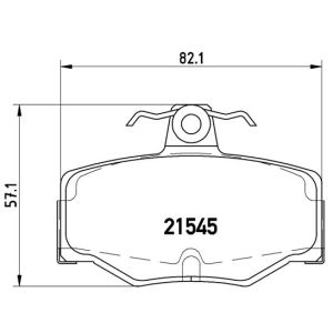 REAR BRAKE PADS