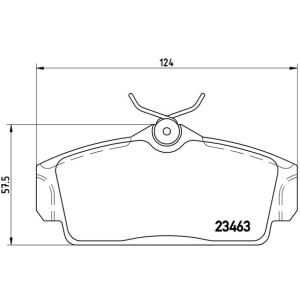 FRONT BRAKE PADS