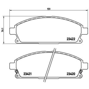 FRONT BRAKE PADS