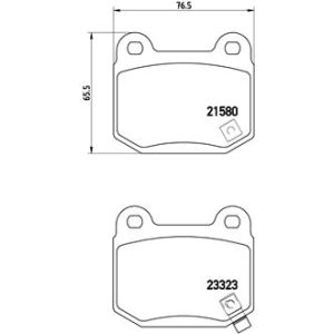 REAR BRAKE PADS