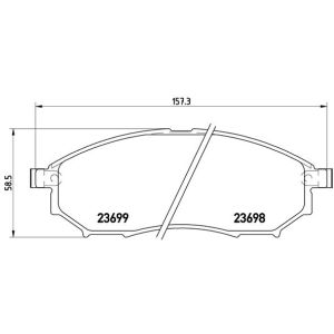 FRONT BRAKE PADS