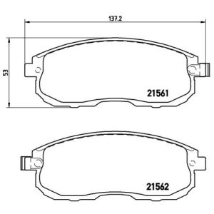 FRONT BRAKE PADS