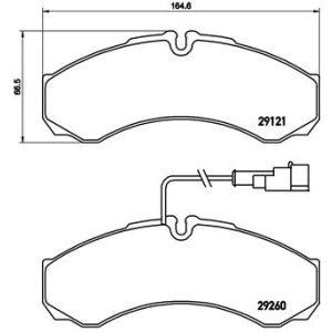 REAR BRAKE PADS