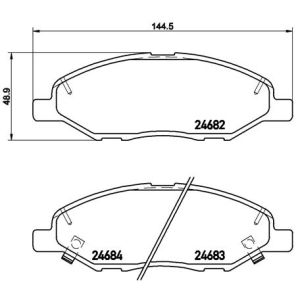 FRONT BRAKE PADS