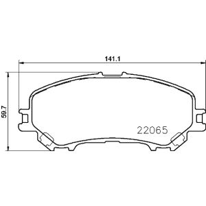 FRONT BRAKE PADS