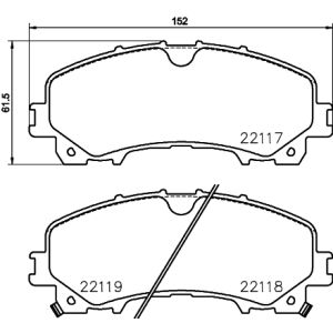 FRONT BRAKE PADS