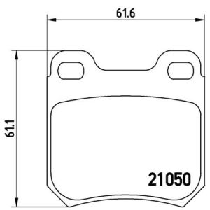 REAR BRAKE PADS