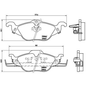 FRONT BRAKE PADS