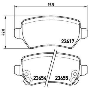 REAR BRAKE PADS