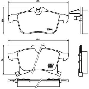 FRONT BRAKE PADS