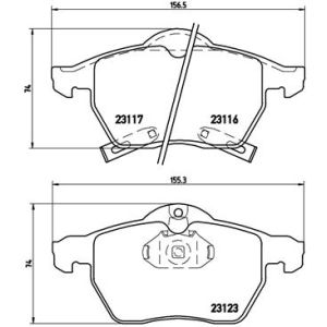 FRONT BRAKE PADS