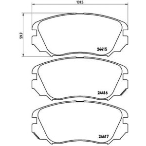 FRONT BRAKE PADS