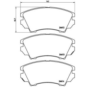 FRONT BRAKE PADS