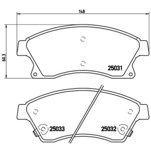 FRONT BRAKE PADS