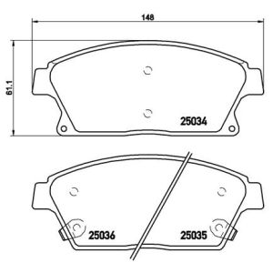 FRONT BRAKE PADS