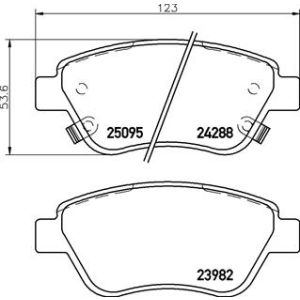 FRONT BRAKE PADS