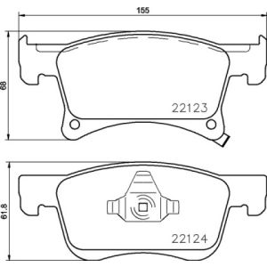 FRONT BRAKE PADS