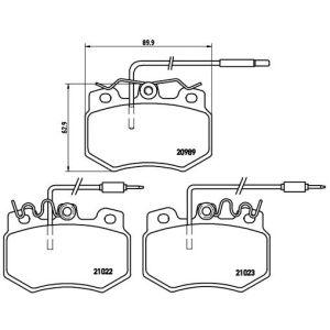 FRONT BRAKE PADS