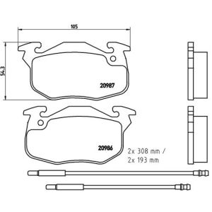 FRONT BRAKE PADS