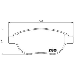 FRONT BRAKE PADS