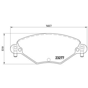 FRONT BRAKE PADS