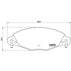 FRONT BRAKE PADS