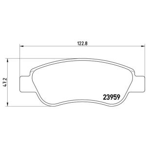 FRONT BRAKE PADS