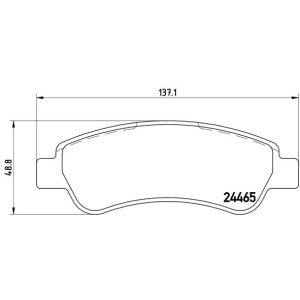 REAR BRAKE PADS