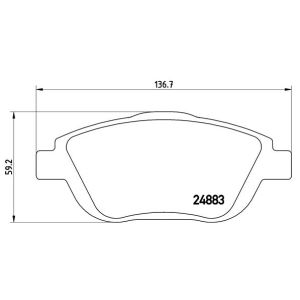 FRONT BRAKE PADS