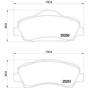 FRONT BRAKE PADS