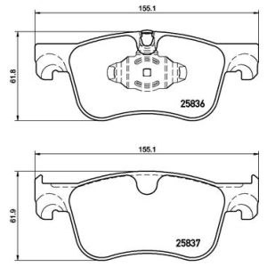 FRONT BRAKE PADS