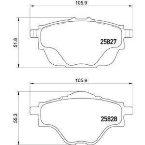 REAR BRAKE PADS