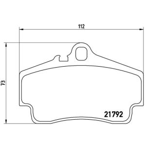 REAR BRAKE PADS