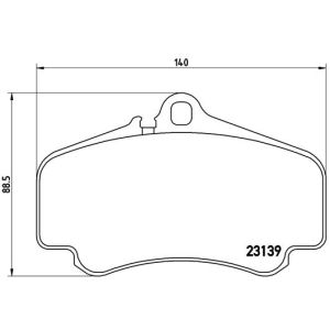 FRONT BRAKE PADS