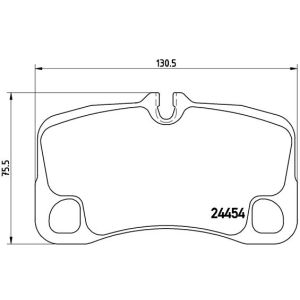 REAR BRAKE PADS