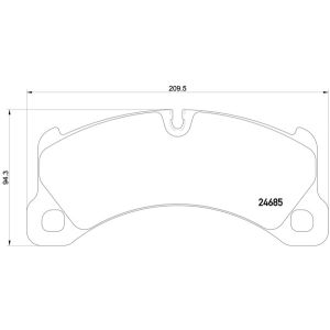 FRONT BRAKE PADS