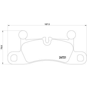 REAR BRAKE PADS