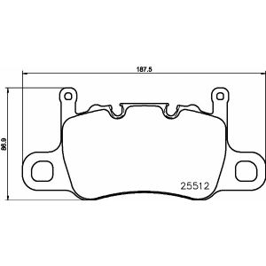 REAR BRAKE PADS