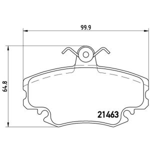 FRONT BRAKE PADS