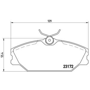 FRONT BRAKE PADS