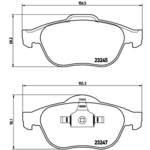 FRONT BRAKE PADS