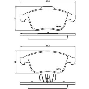 FRONT BRAKE PADS