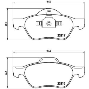 FRONT BRAKE PADS