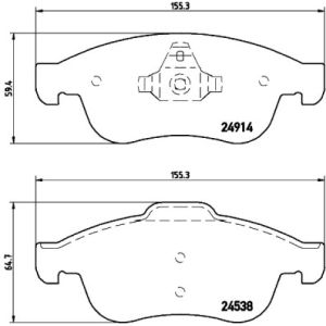 FRONT BRAKE PADS