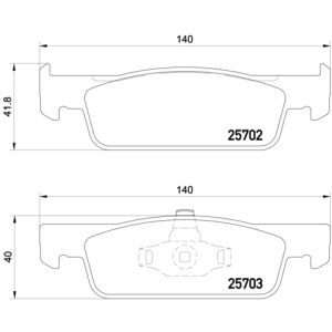 FRONT BRAKE PADS