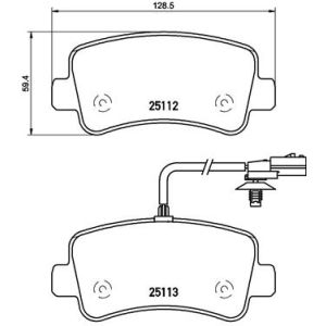 REAR BRAKE PADS