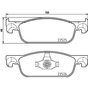 FRONT BRAKE PADS