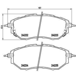 FRONT BRAKE PADS