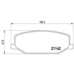 FRONT BRAKE PADS